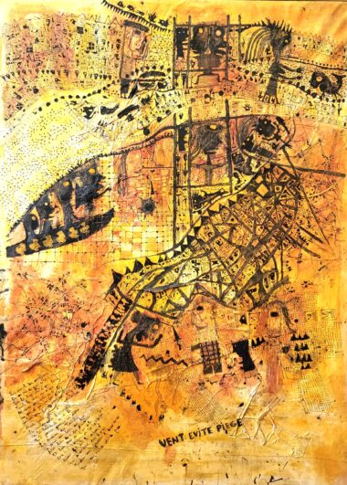 Philippe Azema. Jaune chose chez les gais autochtones ( Vent évite piège). P 1