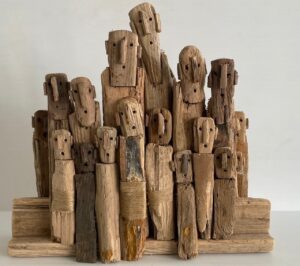 BOURLIER Marc,   Au bord du quai. D 2