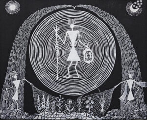 INDE, Tribu WARLI, Anil Vangad "Mahadev sauve le couple original" P 4