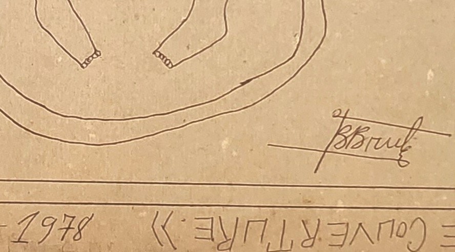 BOUABRE Frédéric Bruly ,Art africain pris sur un fruit. P 7 – Image 47