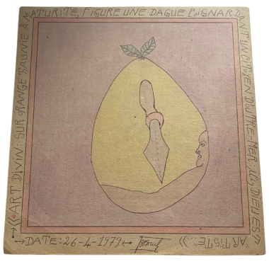 Frédéric Bruly BOUABRE-Art divin P 57