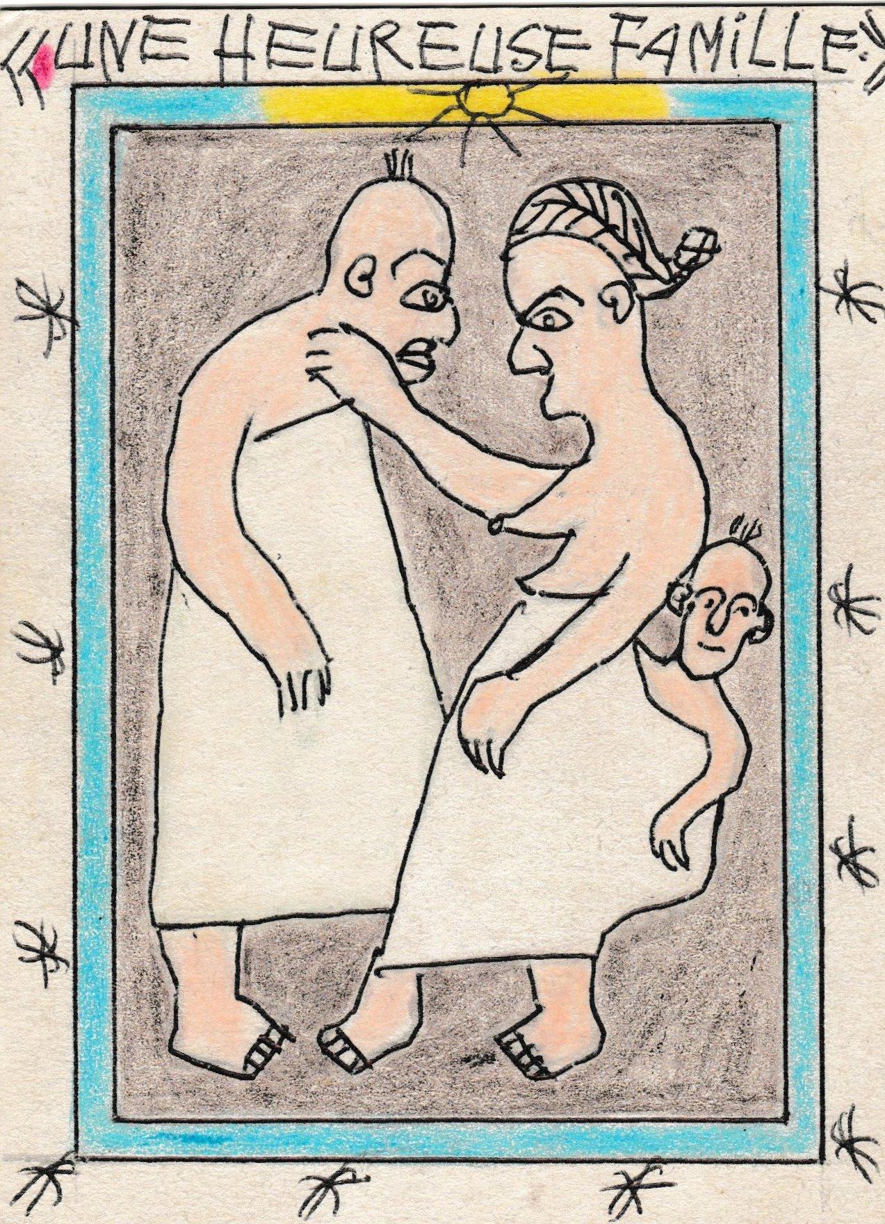 BRULY BOUABRE Frédéric " Une heureuse famille ". P 6