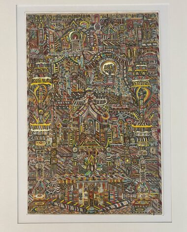 David Mazin " Ville chinoise et son jardin " D 18