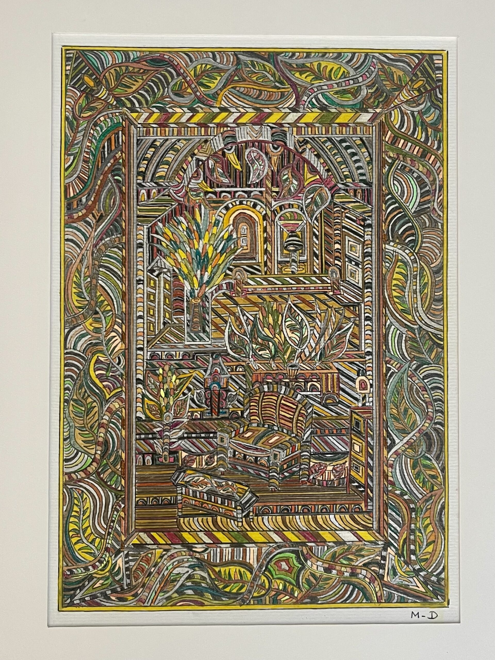 David Mazin " J'ardin d' hivers" D 16