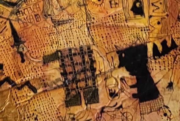 Philippe Azema. Jaune chose chez les gais autochtones ( Vent évite piège). P 1 – Image 4