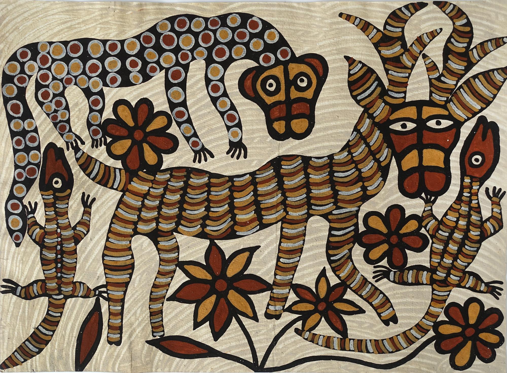 Peintures des tribus