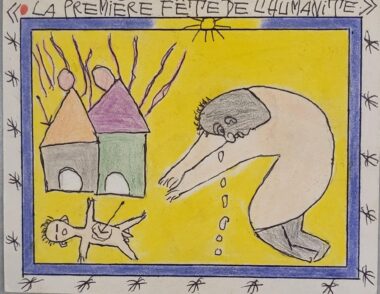 Frédéric Bruly BOUABRE - la 1er fête de l'humanité P 2