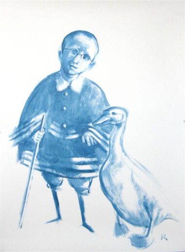KUZNETSOVA Natalia  "Gulliver with goose" P 11