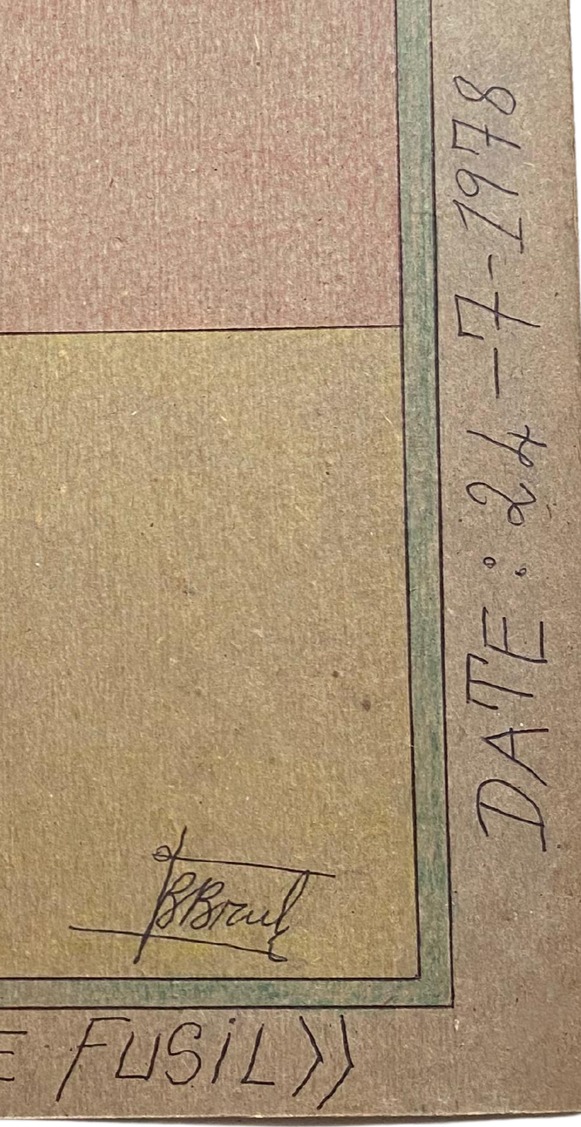 Frédéric Bruly BOUABRE-Le génie humain invente P 64 – Image 2