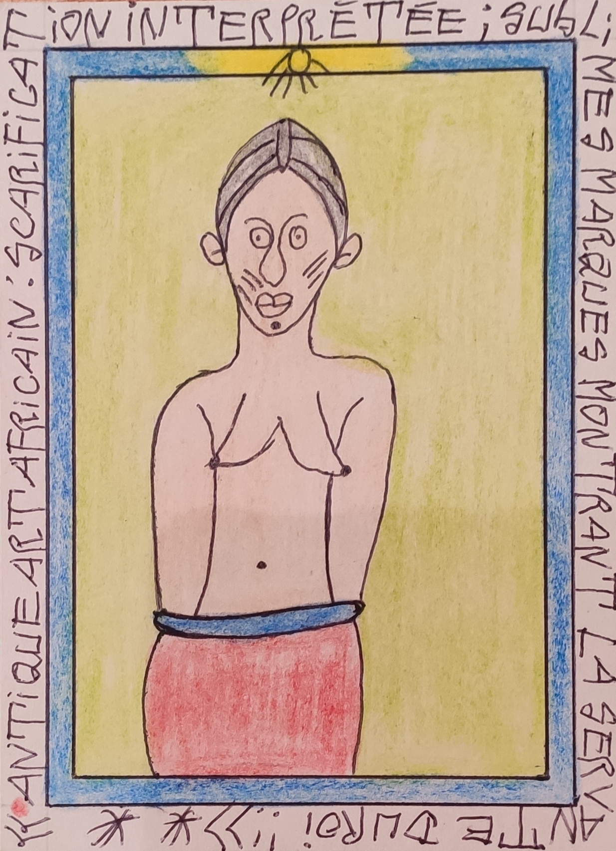 Frédéric Bruly BOUABRE-Série Scarifications P 50 – Image 6