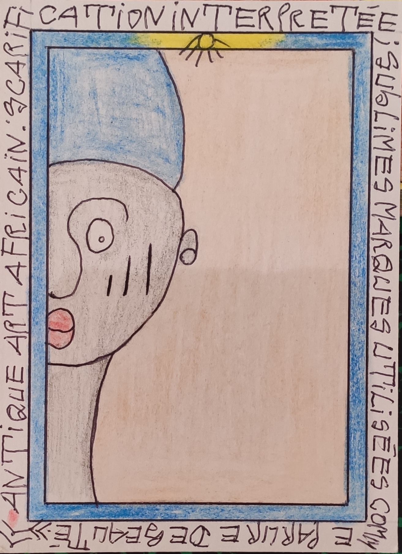 Frédéric Bruly BOUABRE-Série Scarifications P 50 – Image 7