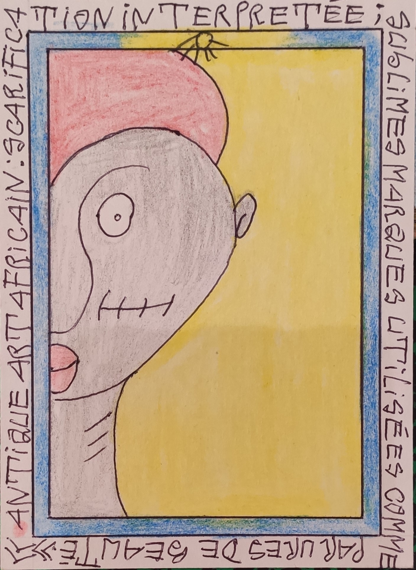 Frédéric Bruly BOUABRE-Série Scarifications P 50 – Image 9