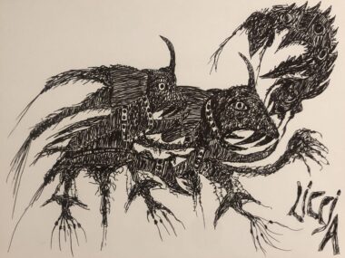 LICCIA Dominique, "Sans titre" D 55