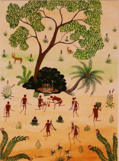 Tribu KURUMBA, Balasubramania , "Hommage à la moisson" P 1