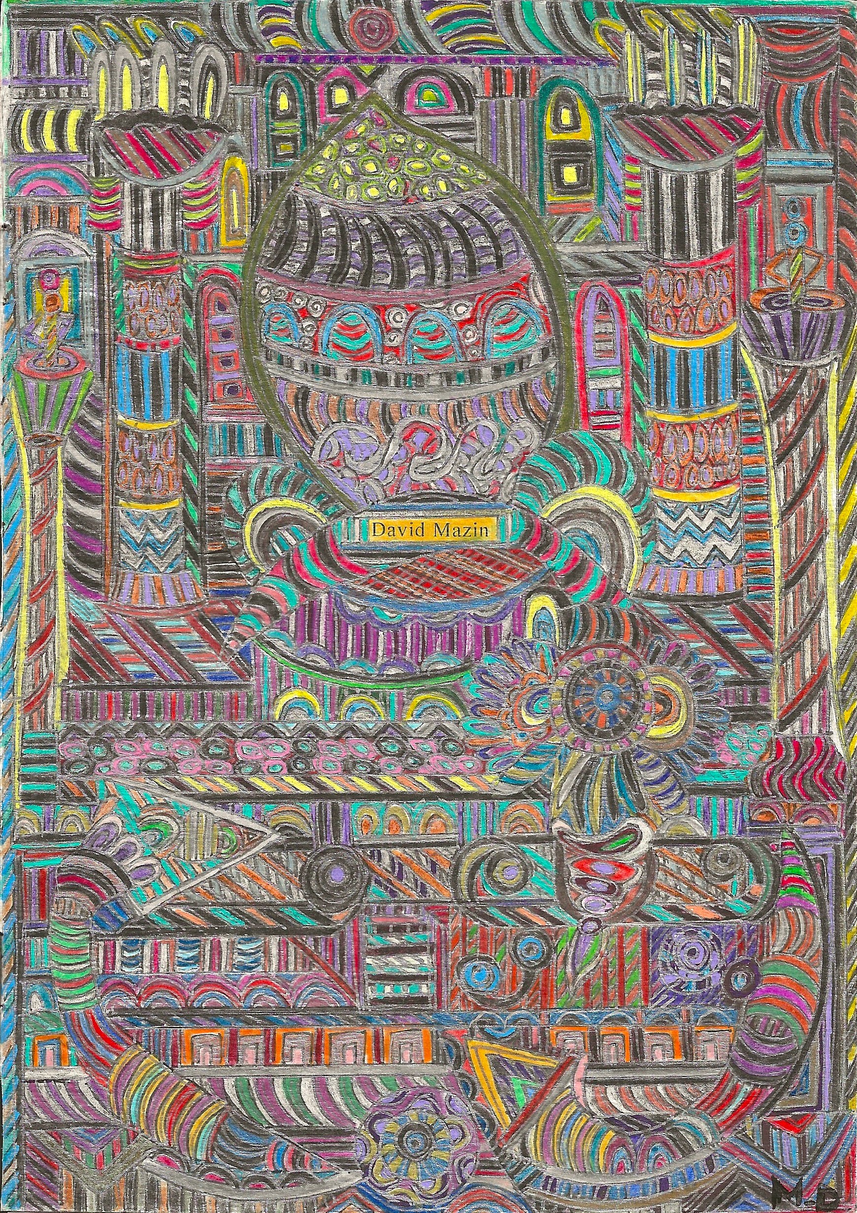 David Mazin, Dessin recto verso, P 5 – Image 3