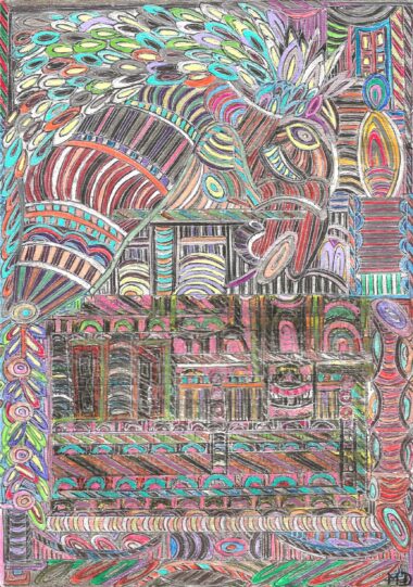 David Mazin, Dessin recto verso, P 4