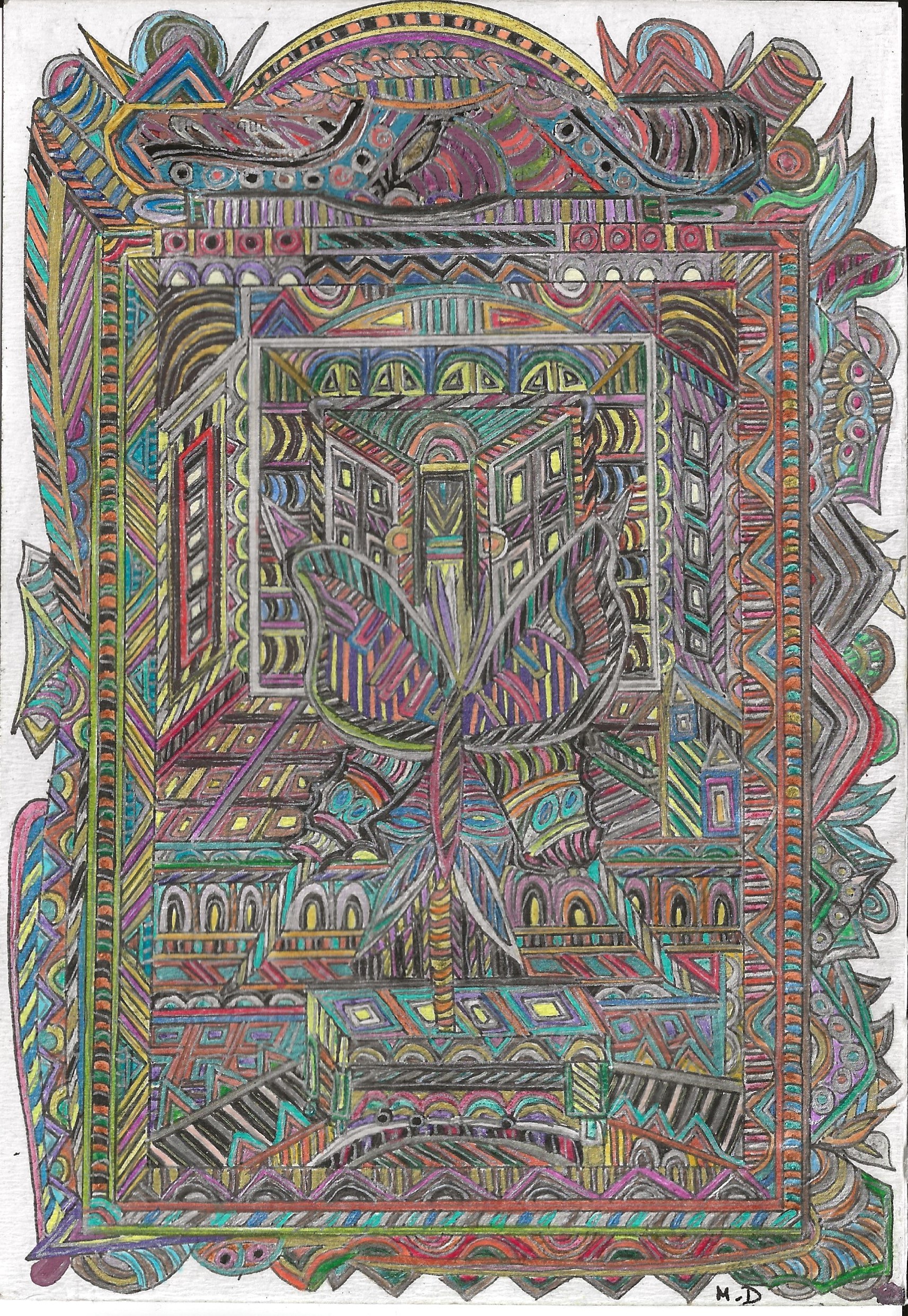 David Mazin, Dessin recto verso, P 2