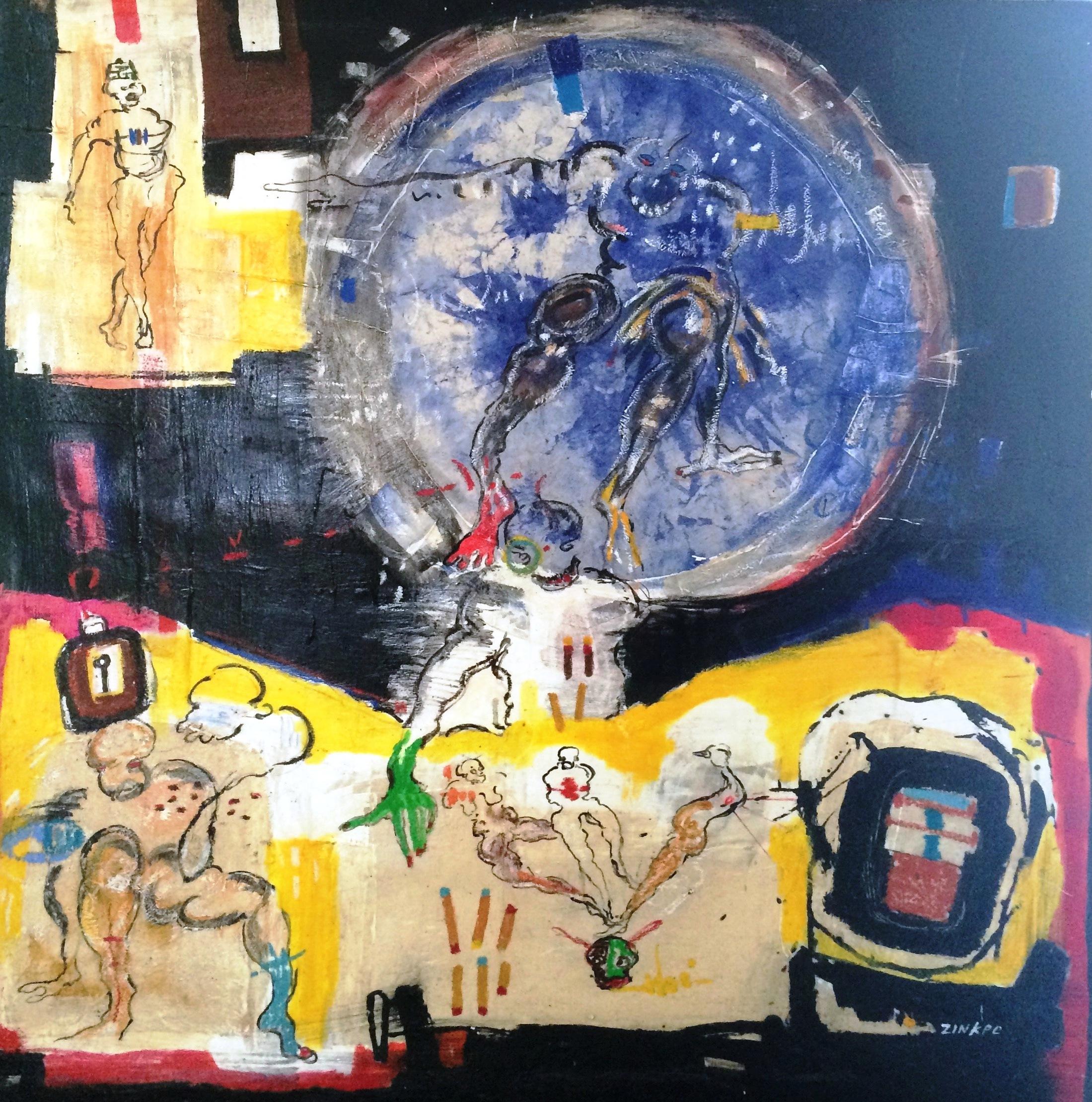 Dominique Zinkpé. Metamorphose II. P 1