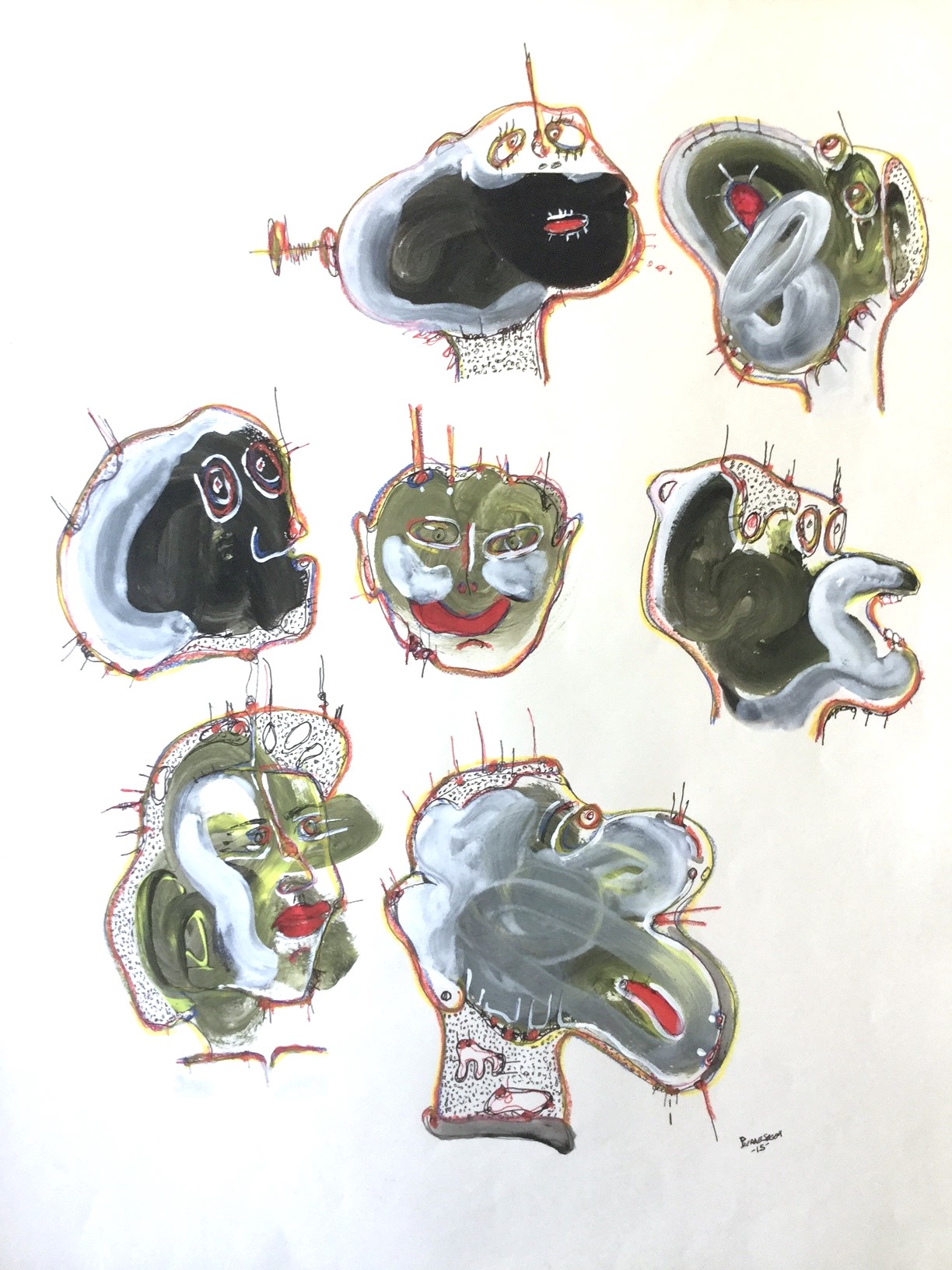 Pierre SEGOH - sans titre P 22