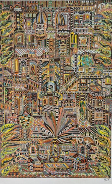 David Mazin " Une entrée florale avec accueil" D 7