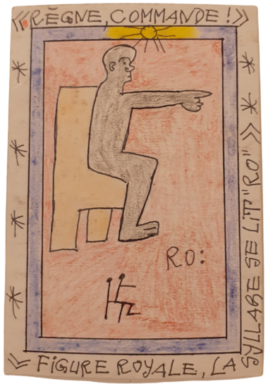 Frédéric Bruly BOUABRE-Graphique inventé par l'auteur "e"  P 68