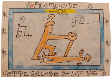 Frédéric Bruly BOUABRE-Fratricide "Jê" P 79