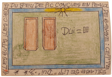 Frédéric Bruly BOUABRE-Les buts P 74