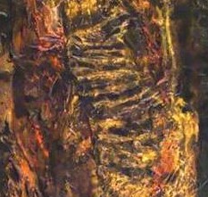 RICARD Gérard Lucian " Ecce homo " 150 x 150 cm P 2 – Image 2