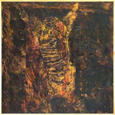 RICARD Gérard Lucian " Ecce homo " 150 x 150 cm P 2