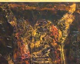 RICARD Gérard Lucian " Ecce homo " 150 x 150 cm P 2 – Image 3