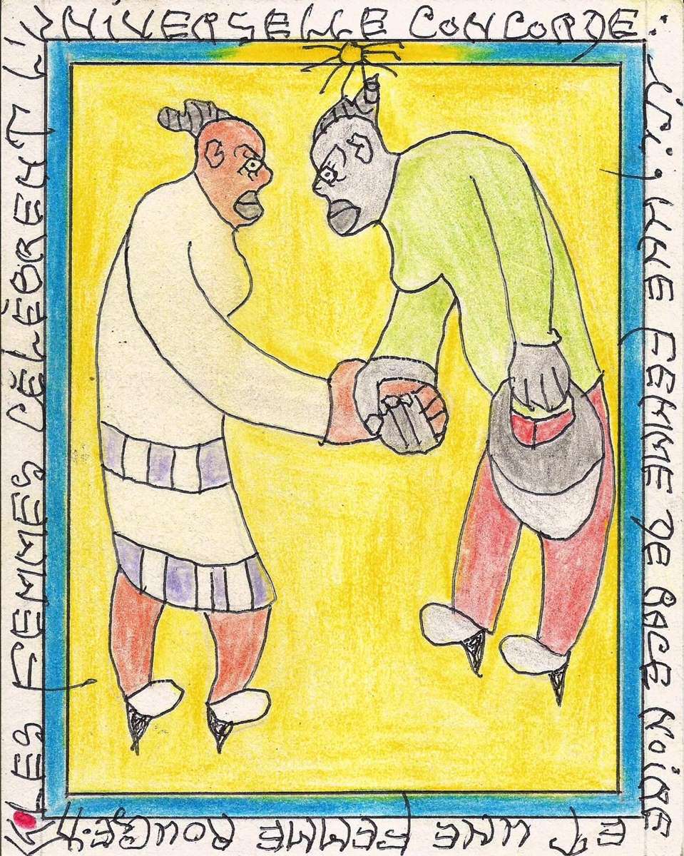 BOUABRE Frédéric Bruly ,Art africain pris sur un fruit. P 7 – Image 40