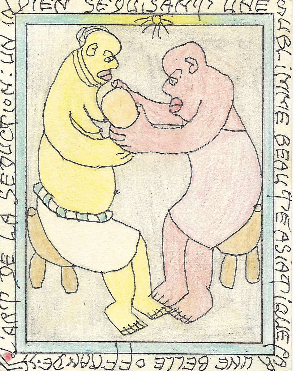 BOUABRE Frédéric Bruly ,Art africain pris sur un fruit. P 7 – Image 23