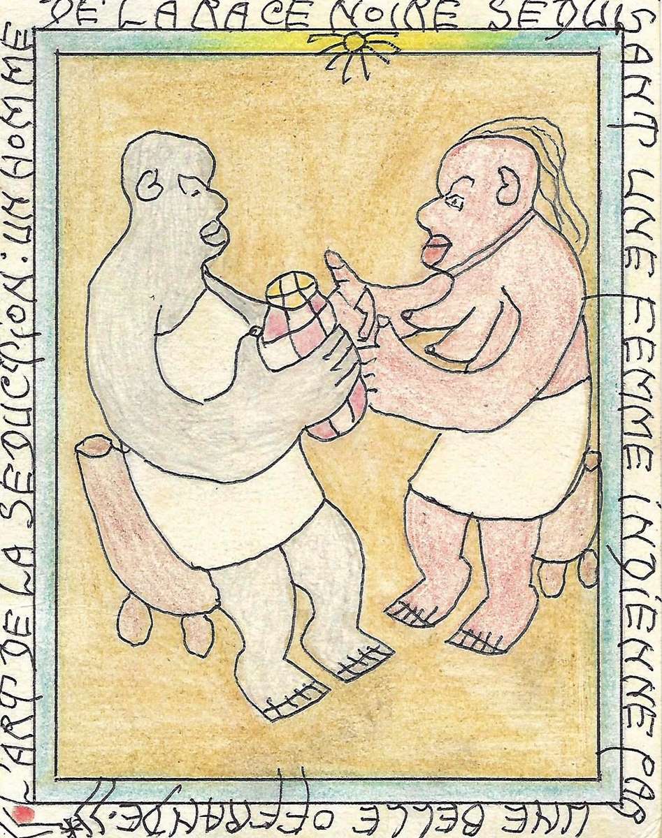 BOUABRE Frédéric Bruly ,Art africain pris sur un fruit. P 7 – Image 27