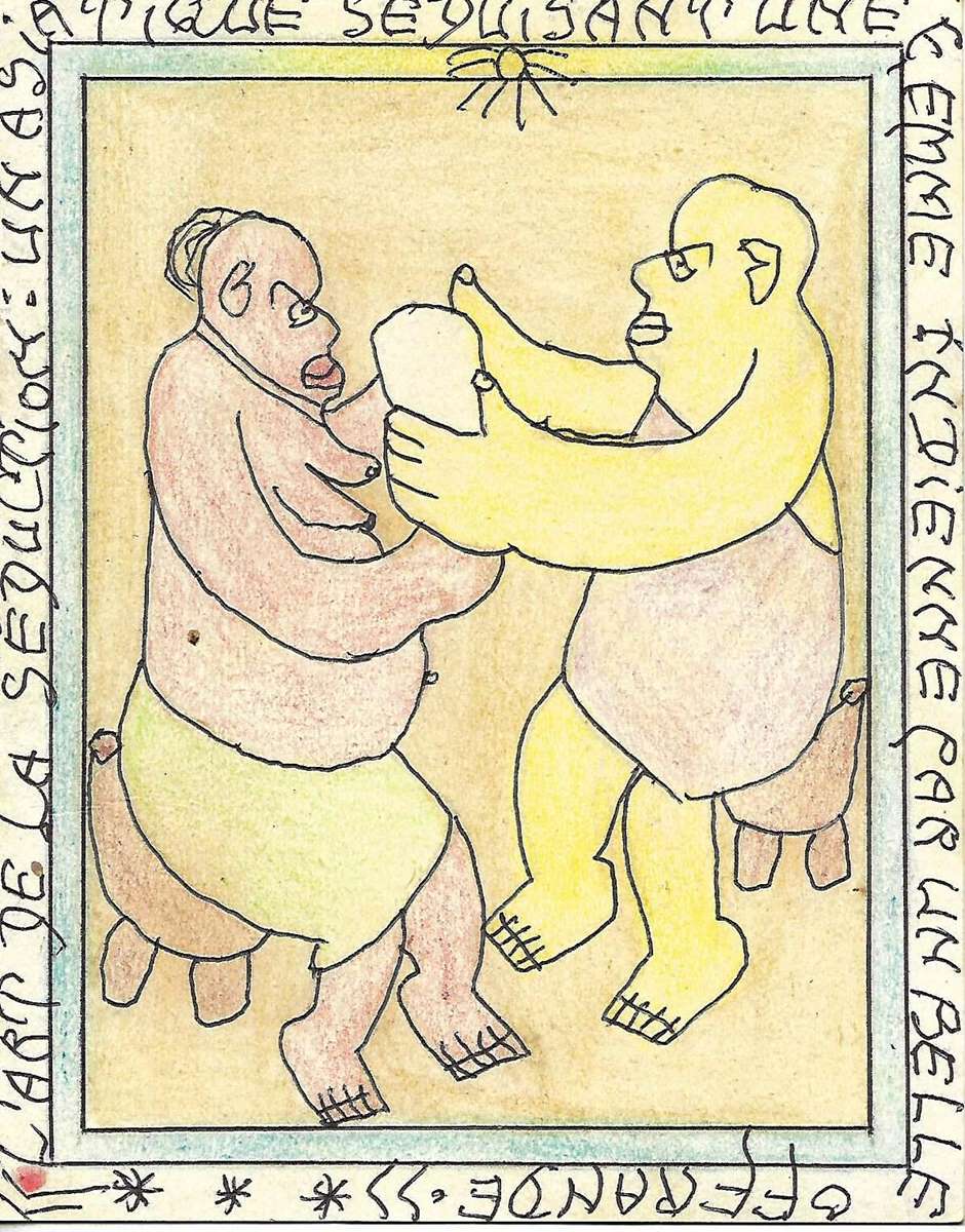 BOUABRE Frédéric Bruly ,Art africain pris sur un fruit. P 7 – Image 25