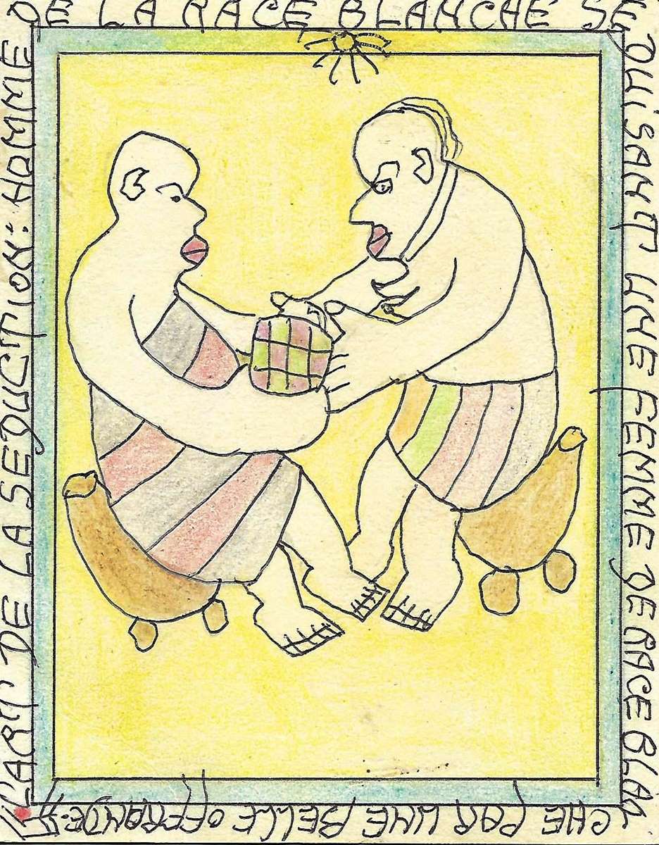 BOUABRE Frédéric Bruly ,Art africain pris sur un fruit. P 7 – Image 20