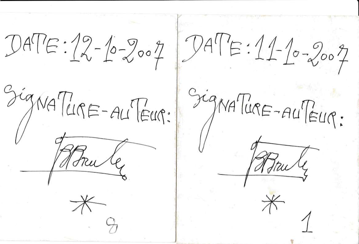 BOUABRE Frédéric Bruly ,Art africain pris sur un fruit. P 7 – Image 7