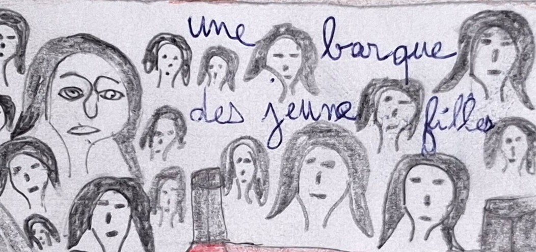 Thierry CHANAUD " Une barque, des jeunes filles " P 2 – Image 3