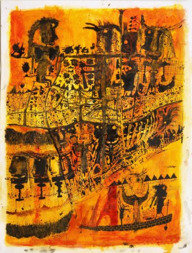 Philippe Azema."Danse des Harassés" . P4