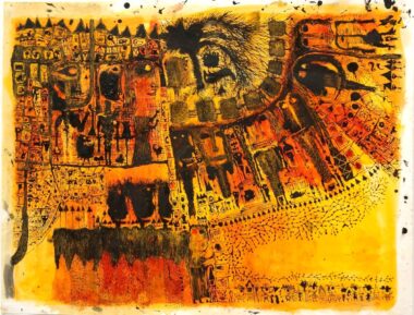 Philippe Azema." Filaments d'ivres têtes" . P9