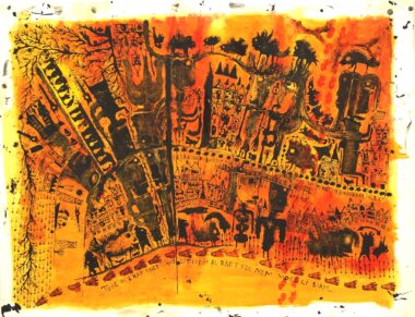 Philippe Azema." Les amateurs de méduses" . P5