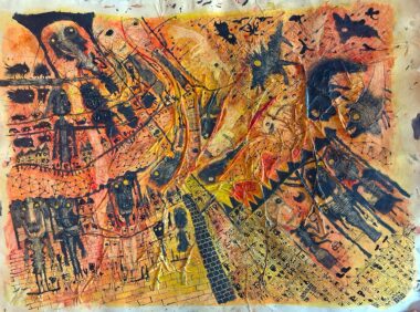 Philippe Azema. " L' heure des méandres". P22