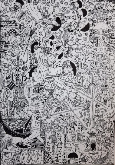 Jean Pierre Nadau. Dessin . P16