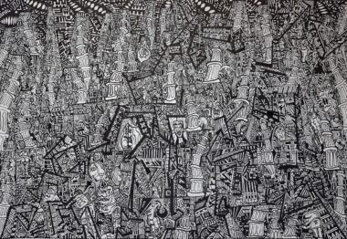 Jean Pierre Nadau. Dessin . P17