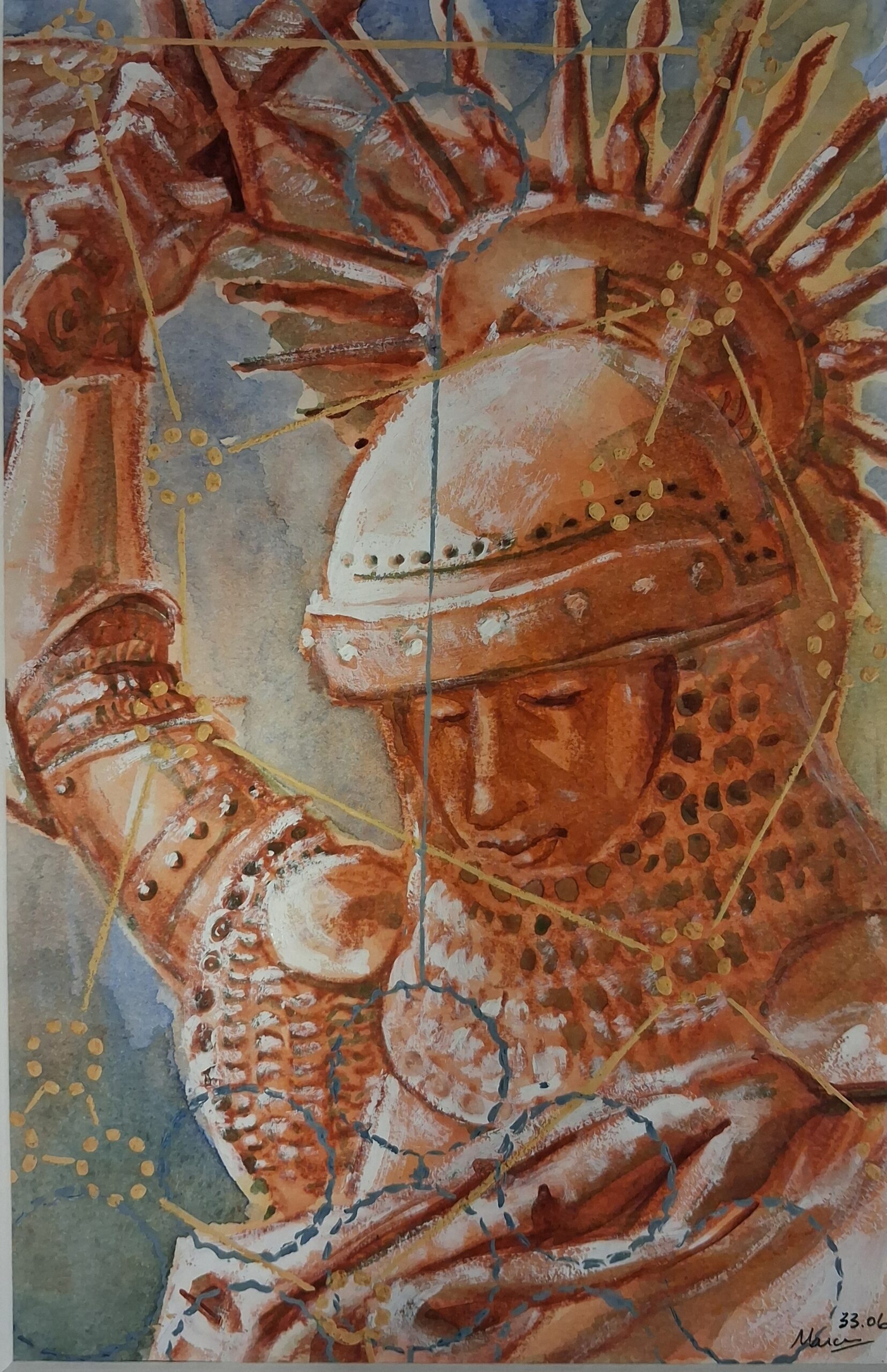 Marcus McAllister, L'homme casqué , P4