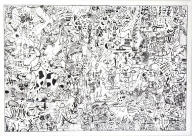 Jean Pierre Nadau. Dessin . P9