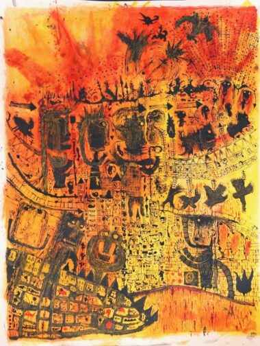 Philippe Azema." Sages cuirs de pommes" . P6