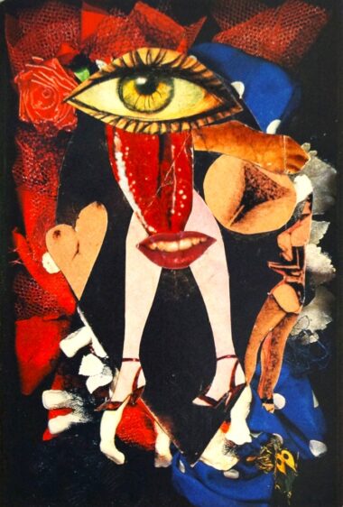 Simone LE CARRE GALIMARD, collage, P16