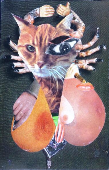 Simone LE CARRE GALIMARD, collage, P18