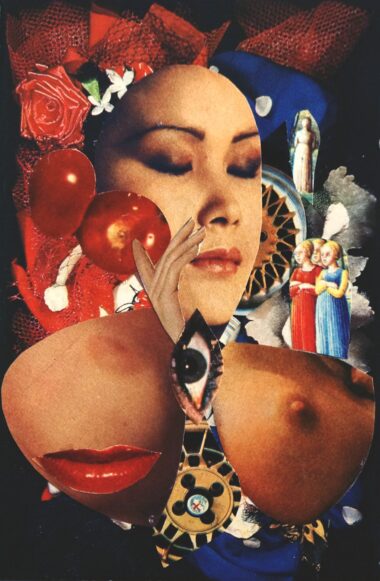 Simone LE CARRE GALIMARD, collage, P19