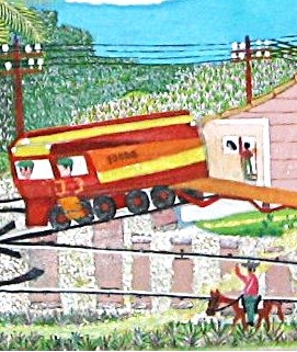 Julio Breff Guilarte "La vieja estacion" (Cuba) P2b – Image 2